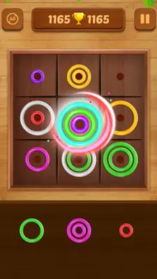 Color Rings - Colorful Puzzle android App screenshot 1