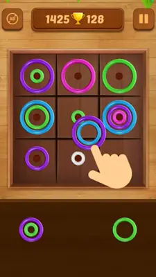 Color Rings - Colorful Puzzle android App screenshot 3